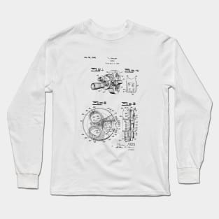 Design patent drawing Long Sleeve T-Shirt